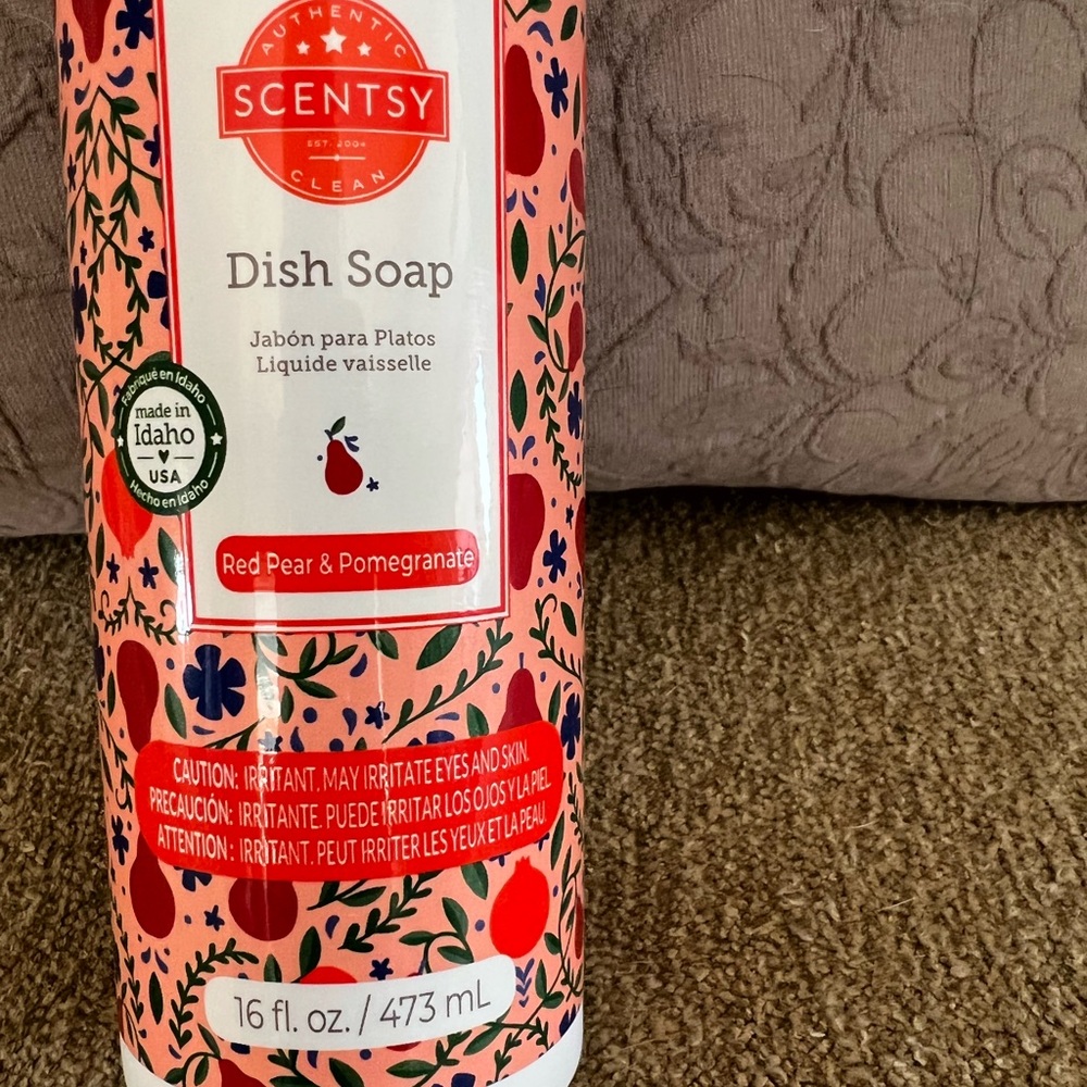 Scentsy Dish Soap Red Pear & Pomegranate